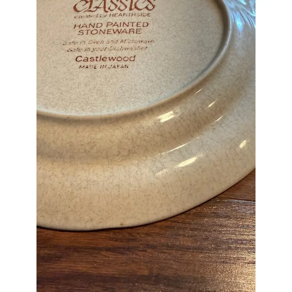 Vintage The Classics Hearthside Castlewood Stoneware Japan - Lot of 8